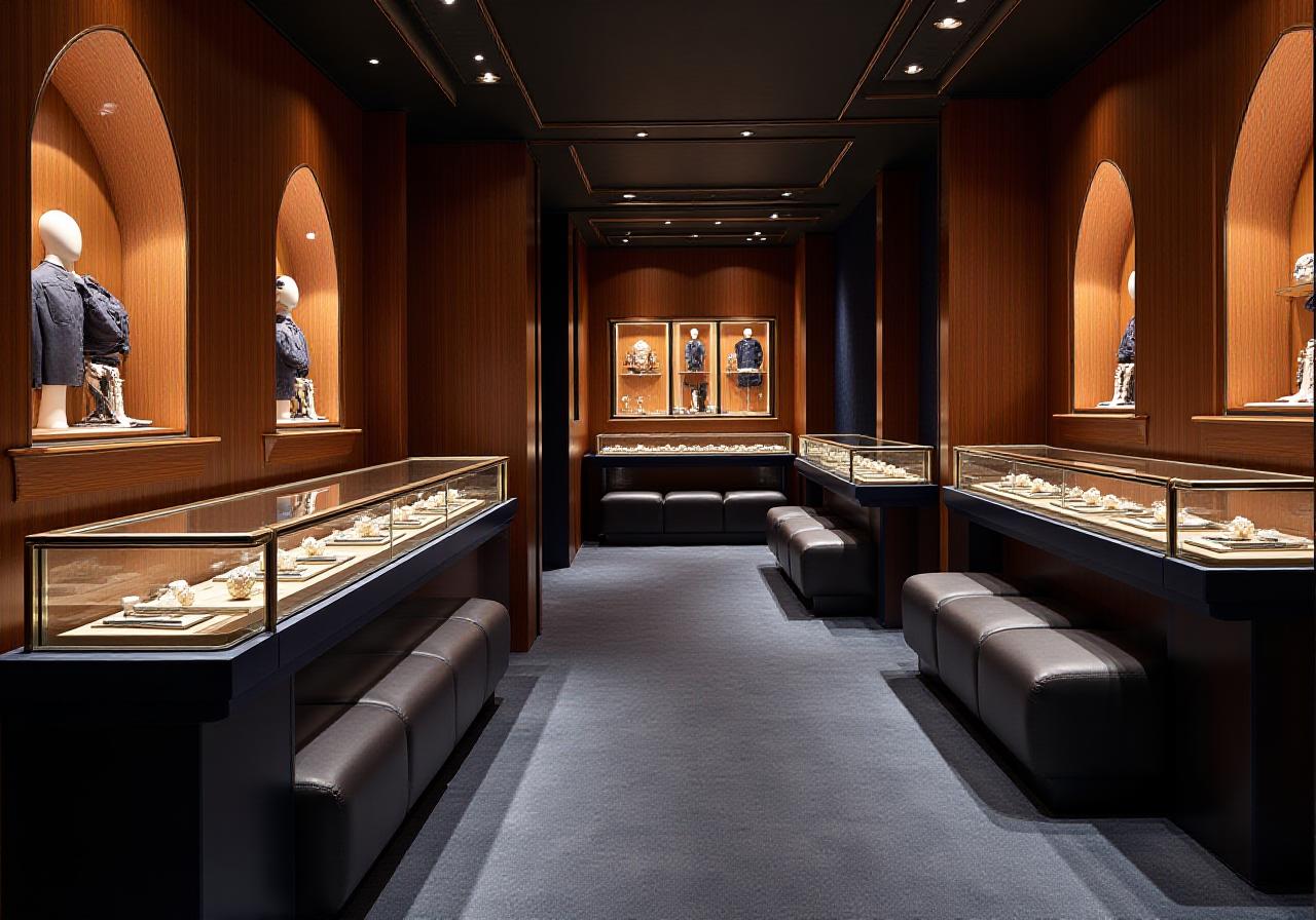 Интерьер нашего бутика в Риме